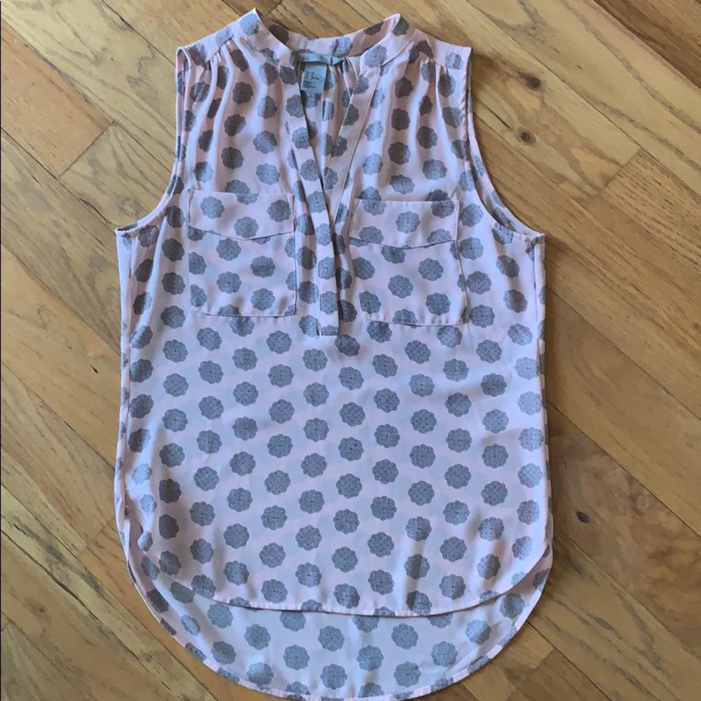 Sleeveless blouse from H&M size 2